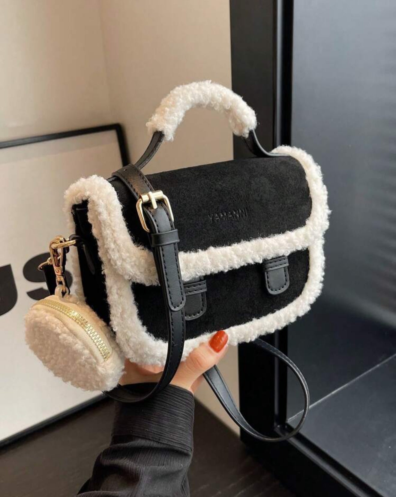 Retro Style Mini Tote Bag