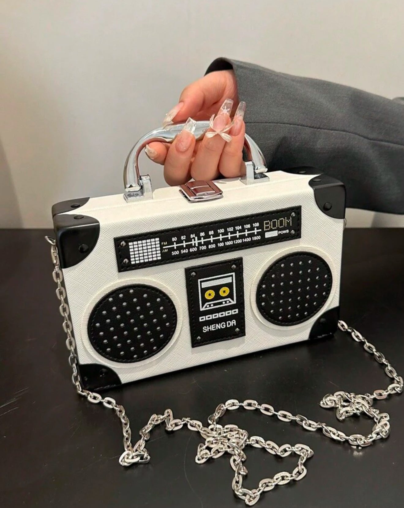 Radio Shape Handbag