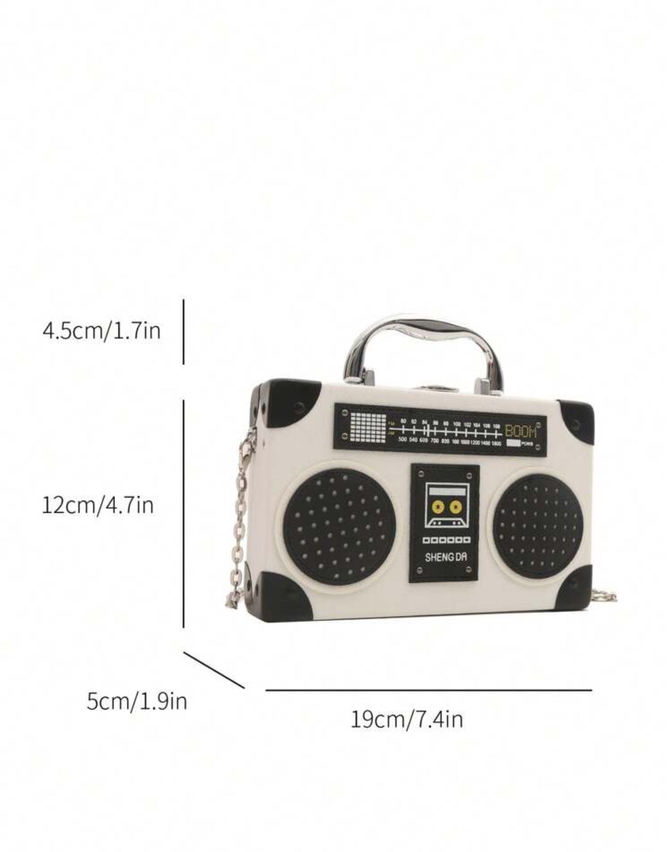 Radio Shape Handbag