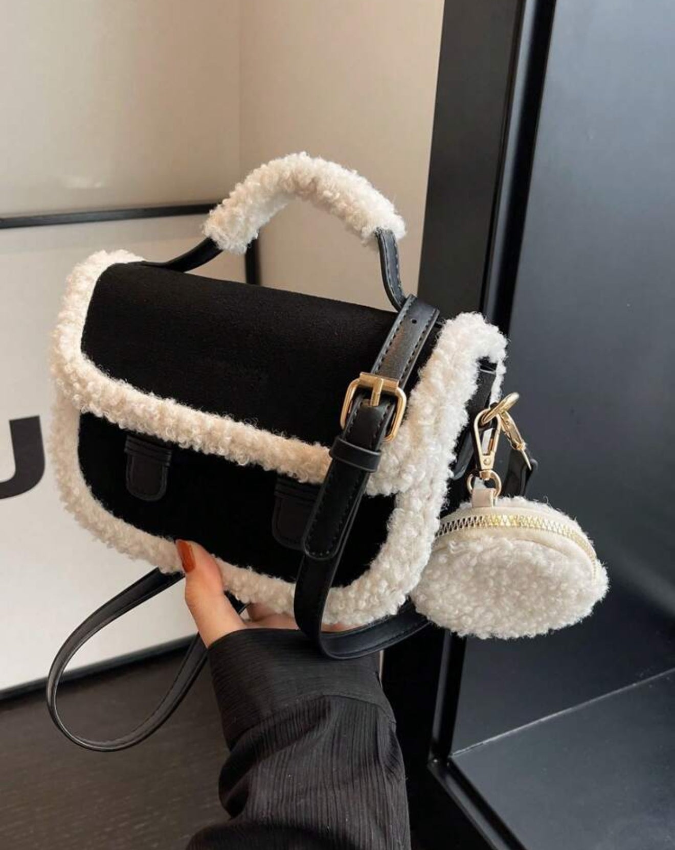 Retro Style Mini Tote Bag