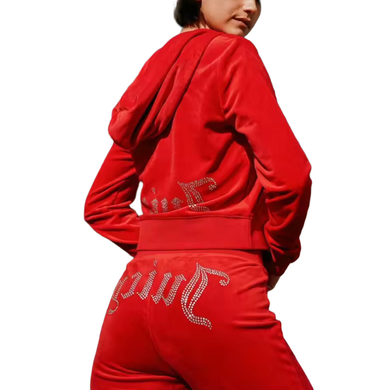 Rhinestone Juicy Couture Tracksuit Set