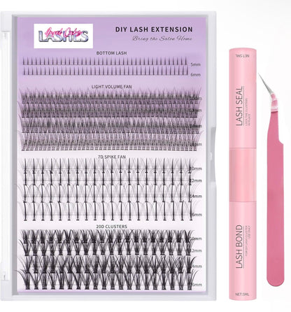 D Lash Clusters MIX
