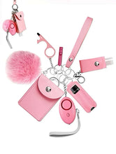 Load image into Gallery viewer, Pink Self Defense Keychain
