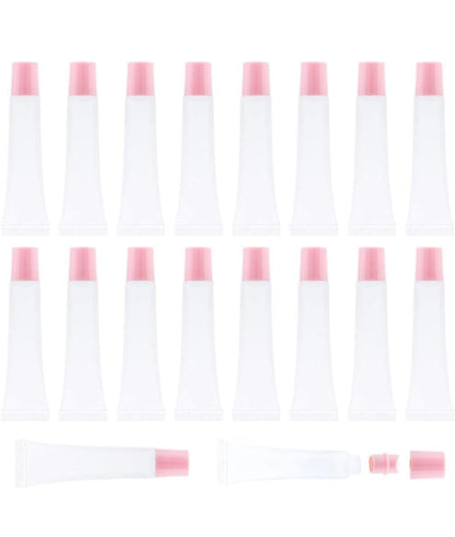 50Pcs 15ml Lip Gloss Squeeze Tubes