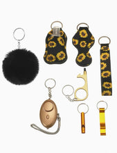 Load image into Gallery viewer, Gold Sunflower Keychain
