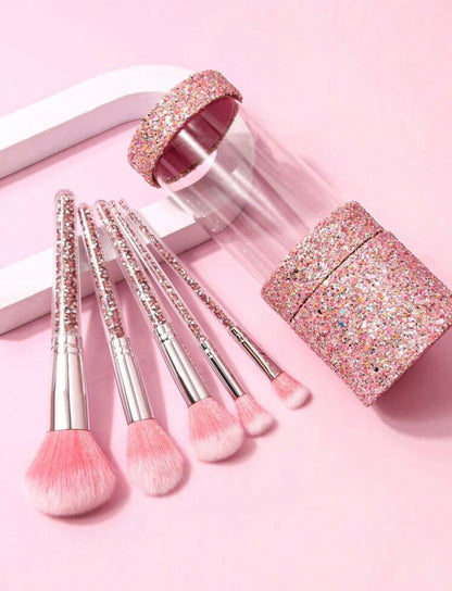 Diamond Makeup Brush Set