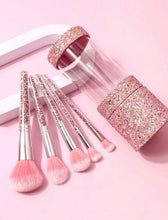 Load image into Gallery viewer, Diamond Makeup Brush Set
