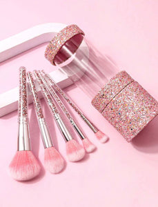 Diamond Makeup Brush Set