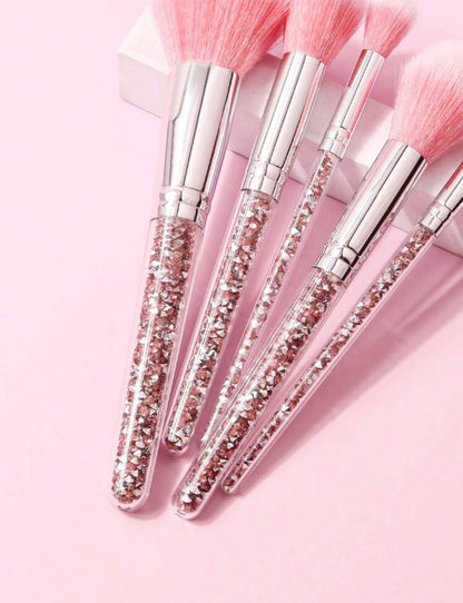 Diamond Makeup Brush Set