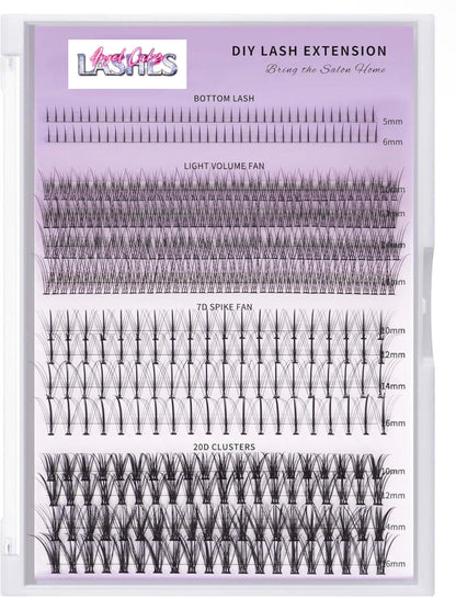 D Lash Clusters MIX