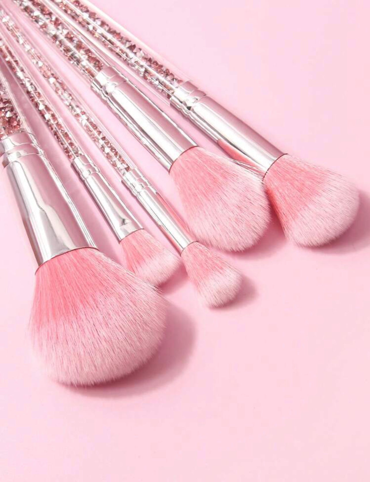 Diamond Makeup Brush Set