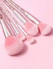 Load image into Gallery viewer, Diamond Makeup Brush Set
