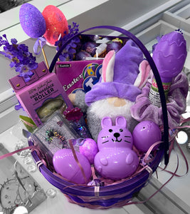Purple Easter Lash Basket